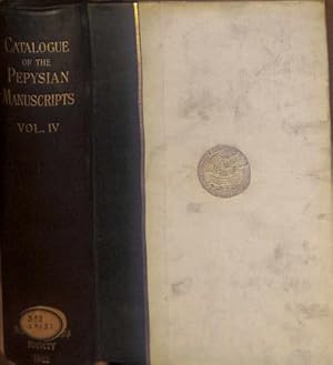 Seller image for A Descriptive Catalogue of The Naval Manuscripts in the Pepysian Library at Magdalene College, Cambridge; Vol. IV, Admiralty Journal for sale by WeBuyBooks