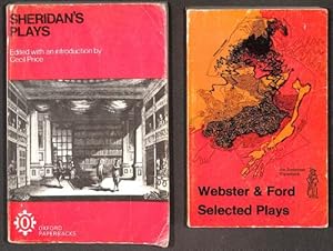 Seller image for Two Miscellaneous Drama Books - Sheridan's Plays and Webster and Ford Selected Plays for sale by WeBuyBooks