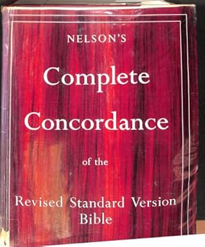 Bild des Verkufers fr Nelson's Complete Concordance of the Revised Standard Version Bible zum Verkauf von WeBuyBooks