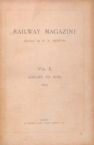 Bild des Verkufers fr The Railway Magazine (Vol. X. January to June 1902) zum Verkauf von WeBuyBooks