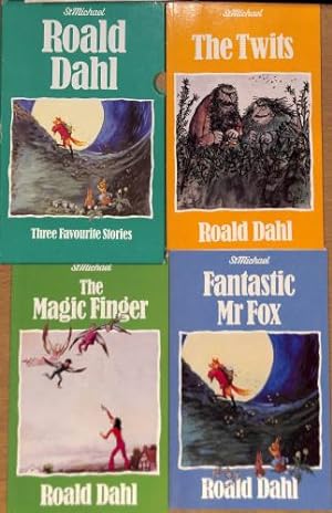 Image du vendeur pour Roald Dahl - Three Favourite Stories (Fantastic Mr. Fox, The Twits, The Magic Finger) mis en vente par WeBuyBooks