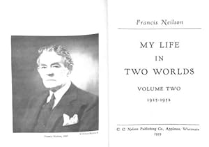 Bild des Verkufers fr My Life in Two Worlds: Volume Two 1915-1952 zum Verkauf von WeBuyBooks