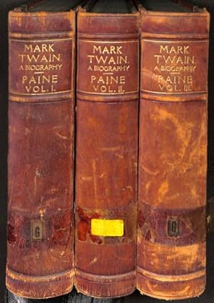 Bild des Verkufers fr Mark Twain: A Biography - The Personal and Literary Life of Samuel Langhorne Clemens (Complete in Three Volumes) zum Verkauf von WeBuyBooks