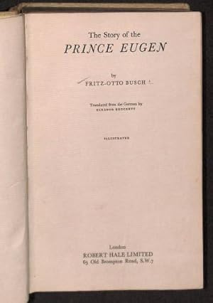 Bild des Verkufers fr The Story of the Prince Eugen zum Verkauf von WeBuyBooks