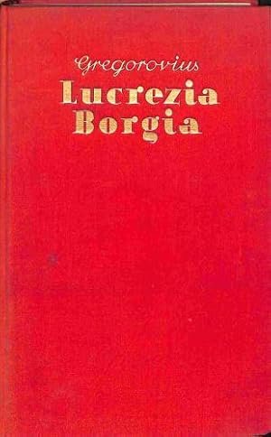 Bild des Verkufers fr Lucrezia Borgia zum Verkauf von WeBuyBooks