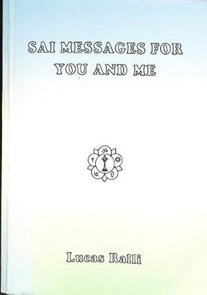 Imagen del vendedor de Sai Messages for you and me a la venta por WeBuyBooks