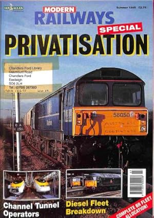 Seller image for Modern Railways Special. 2 issues: 'Privatisation' (Summer 1995) + 'New Railways for London' (Spring 1997) for sale by WeBuyBooks