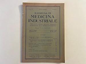 Rassegna di medicina industriale, anno XI, luglio 1940, numero 7