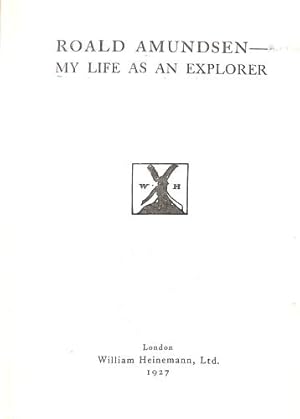 Bild des Verkufers fr My Life as an Explorer zum Verkauf von WeBuyBooks