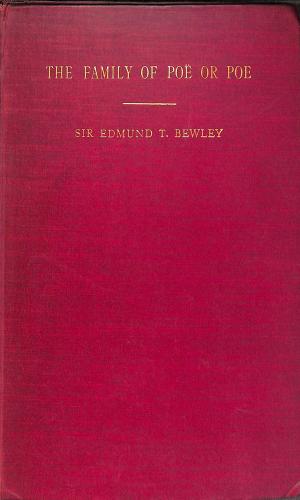 Bild des Verkufers fr Origin and Early History of the Family of Poe or Poe : With Full Pedigrees of the Irish Branch of the Family zum Verkauf von WeBuyBooks