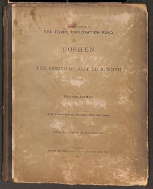 Bild des Verkufers fr Goshen and the Shrine of Saft El Henneh: Fifth Memoir of the Egypt Exploration Fund zum Verkauf von WeBuyBooks