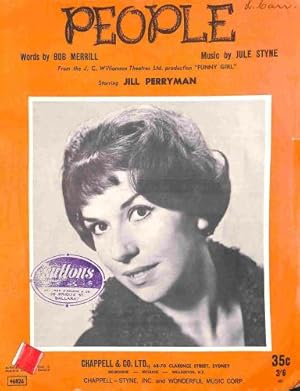 Seller image for People (From the J. C. Williamson Theatres Ltd. production "FUNNY GIRL") for sale by WeBuyBooks