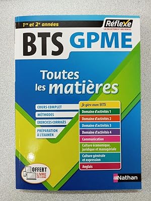 Immagine del venditore per BTS Gestion de la PME - (Toutes les matires - Rflexe N10) - 2019 (10) venduto da Dmons et Merveilles
