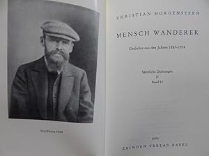 Mensch Wanderer - Gedichte aus den Jahren 1887-1914