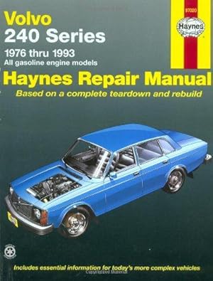 Seller image for Volvo 240 Series petrol (1976-1993) Haynes Repair Manual (USA) (Paperback) for sale by WeBuyBooks