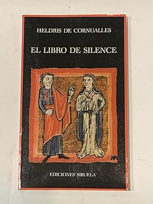 Imagen del vendedor de El libro de silence. a la venta por ARREBATO LIBROS