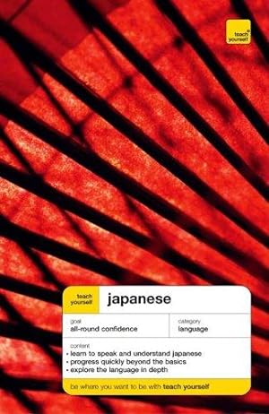 Imagen del vendedor de Teach Yourself Japanese Book/CD Pack (Teach Yourself Languages) a la venta por WeBuyBooks