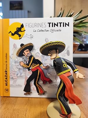 Figurine Tintin n° 10 Alcazar lanceur de couteau