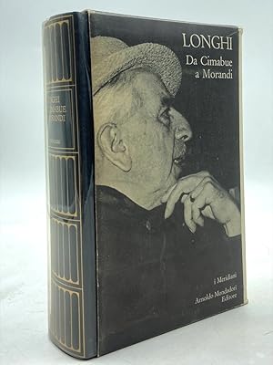 Imagen del vendedor de Da Cimabue a Morandi. Saggi di storia della pittura italiana scelti e ordinati da Gianfranco Contini. a la venta por Libreria antiquaria Dedalo M. Bosio