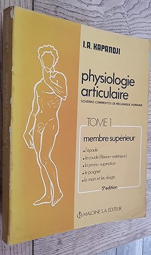 Bild des Verkufers fr Physiologie articulaire - Lot de 3 tomes zum Verkauf von Les Kiosques