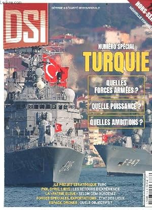 Image du vendeur pour DSI defense & securite internationale n77 hors serie- Special Turquie: quelles forces armees, quelle puissance, quelles ambitions- le projet strategique turc- PKK syrie libye: les retours d'experience- la patrie bleu selon cem gurdeniz- forces spe. mis en vente par Le-Livre