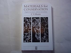 Immagine del venditore per Materials for Conservation: Organic Consolidants, Adhesives and Coatings (Butterworths Series in Conservation and Museology) venduto da Carmarthenshire Rare Books