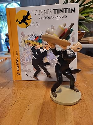 Figurine Tintin n°18 - Nestor au plateau