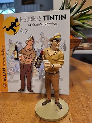 Figurine Tintin n° 21 - Allan provoque Haddock