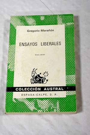 Imagen del vendedor de Ensayos liberales a la venta por Alcan Libros