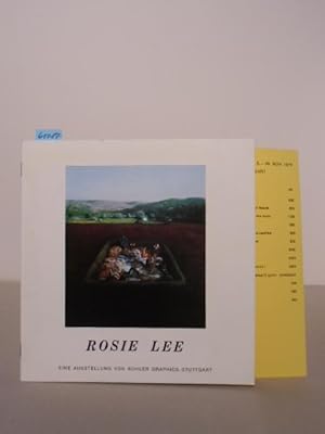 Seller image for Rosie Lee. lbilder. Katalog zur Ausstellung vom 5. November bis 29. November 1975, Kunsthaus Bhler, Stuttgart. for sale by Kunstantiquariat Rolf Brehmer