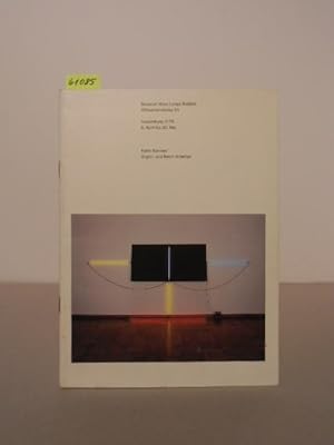 Imagen del vendedor de Keith Sonnier. BA-O-BA - SEL Series. Argon- und Neon-Arbeiten. Katalog zu der Ausstellung 2/79 im Museum Haus Lange, Krefeld vom 8. April bis 20. Mai 1979. a la venta por Kunstantiquariat Rolf Brehmer