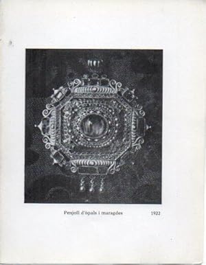 Seller image for LAMINA V40293: Jaume Mercade, Penjoll dopals i maragdes 1922 for sale by EL BOLETIN