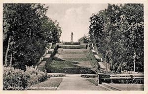 Postkarte Carte Postale 73973090 INSTERBURG Tschernjachowsk Kaliningrad RU Stadtpark Kriegerdenkmal