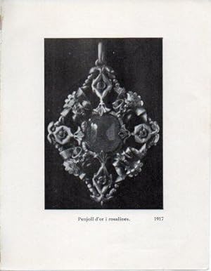 Seller image for LAMINA V40283: Jaume Mercade, Penjoll dor i rosalines for sale by EL BOLETIN