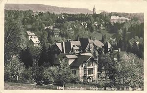 Postkarte Carte Postale 73972447 Schreiberhau Szklarska Poreba Riesengebirge PL Mariental Blick z...