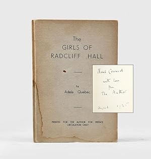 Immagine del venditore per The Girls of Radcliff Hall. venduto da Peter Harrington.  ABA/ ILAB.