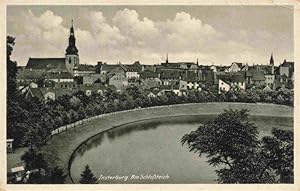 Postkarte Carte Postale 73973092 INSTERBURG Tschernjachowsk Kaliningrad RU Am Schlossteich