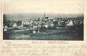 Postkarte Carte Postale 13973568 Sulz 68 Haut-Rhin Elsass Ortsansicht