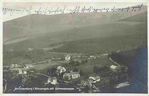 Postkarte Carte Postale 73972446 Brueckenberg Krummhuebel Riesengebirge PL mit Schneekoppe