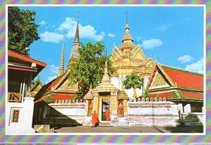 POSTAL PV10088: Bangkok, View of wat Phra Jetuphon