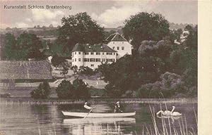 Postkarte Carte Postale 13973050 Brestenberg Schloss Hallwilersee AG Seepartie mit Schloss