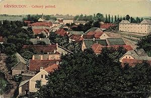 Postkarte Carte Postale 73973789 Krivsoudov Minderstadt Cechtic CZ Panorama