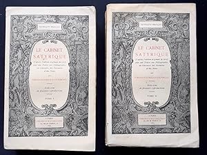 Imagen del vendedor de Le Cabinet satyrique - Satiriques franais - a la venta por Le Livre  Venir