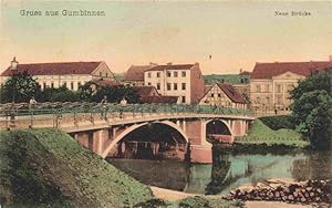 Postkarte Carte Postale 73973102 GUMBINNEN Goesev Gussew Oblast Kaliningrad RU Neue Bruecke