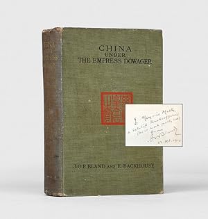 Imagen del vendedor de China under the Empress Dowager. Being the History of the Life and Times of Tzu Hsi. Compiled from State Papers and the Private Diary of the Comptroller of Her Household. a la venta por Peter Harrington.  ABA/ ILAB.