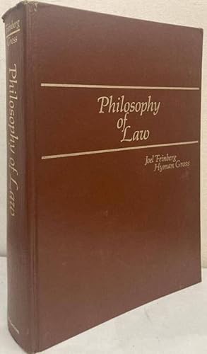 Seller image for Philosophy of Law for sale by Erik Oskarsson Antikvariat