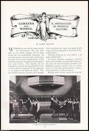 Image du vendeur pour Careers for Women: Instruction in Physical Culture. An original article from the Lady's Realm 1905. mis en vente par Cosmo Books