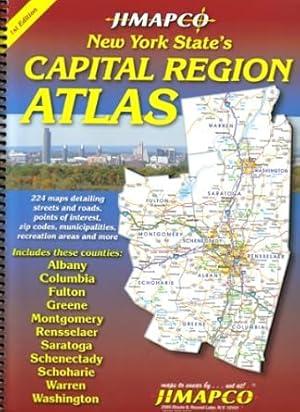 Seller image for Capital Region Atlas for sale by Bulk Book Warehouse