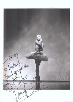 Portrait of Darcey Bussell (Ballerina).
