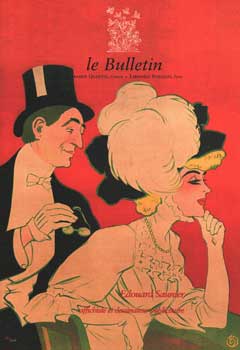 Seller image for Le Bulletin 06-2004: Edouard Saunier: Affiches Et Dessins Publicitaires for sale by Wittenborn Art Books